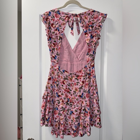 Hello Molly Far From Finished Dress Pink - Picture 3 of 4